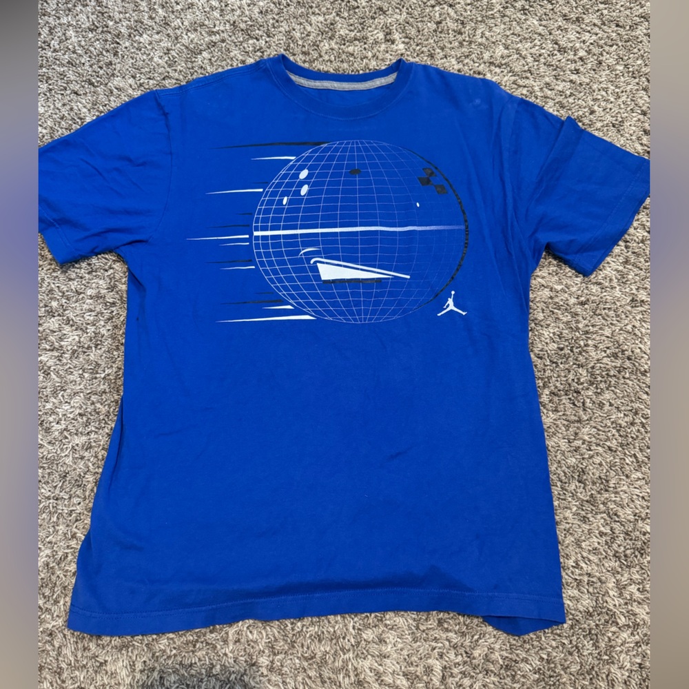Jordan Blue Graphic Short Sleeve Tee